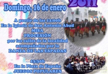 “La Danza de las Espadas” acompañará a San Antón durante la procesión 