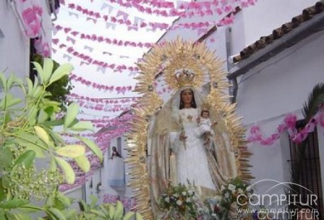 El próximo domingo la Virgen del Robledo será trasladada a Constantina 