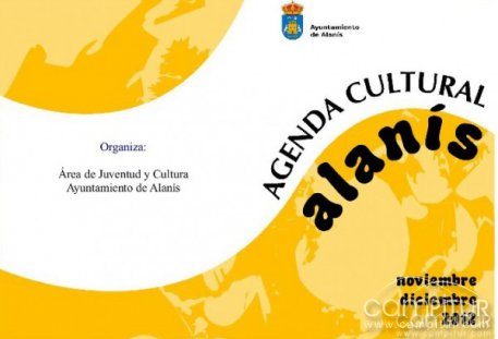Agenda Cultural para el mes de diciembre en Alanís 