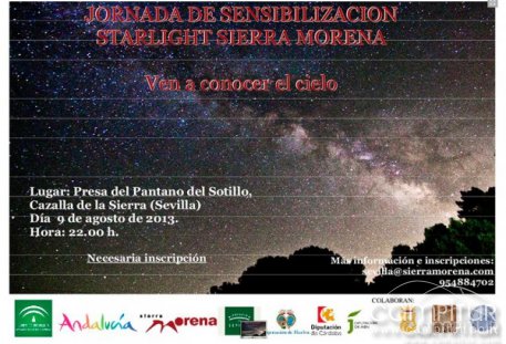 Cazalla acoge la I Jornada de Sensibilización Starligth Sierra Morena 