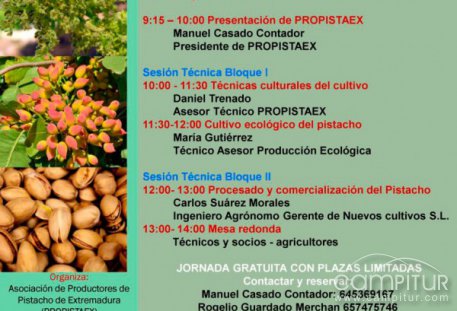 Jornada Técnica sobre el cultivo del pistacho en Llerena 