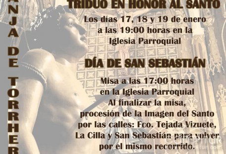 Día de San Sebastián en Granja de Torrehermosa 
