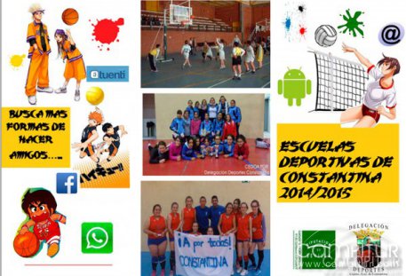 Abierto el plazo de inscripción para al Escuelas Deportivas en Constantina 