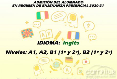 Abierto el plazo de admisión para la Escuela de Idioma 