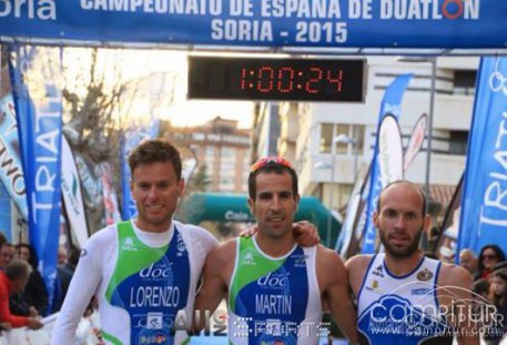 Dos atletas de Constantina clasificados en el Campeonato de España de Duatlón Élite celebrado en Soria