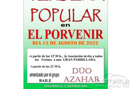 El Porvenir, aldea de Fuente Obejuna, celebra una Verbena Popular 