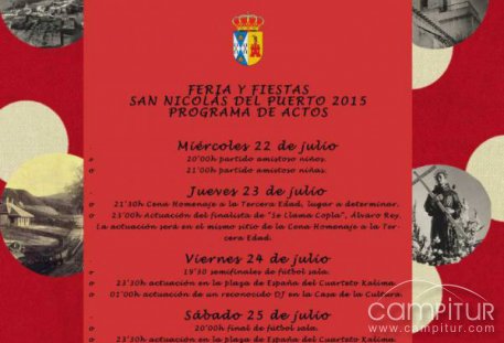 Feria y Fiestas 2015 en San Nicolás del Puerto
