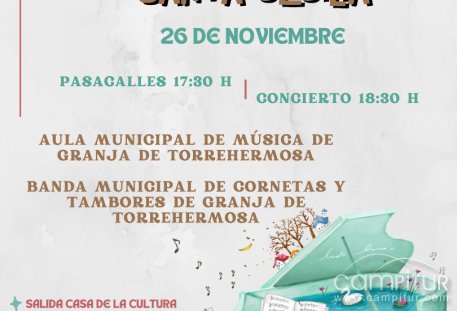 Santa Cecilia 2023 en Granja de Torrehermosa 