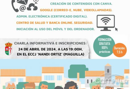 Programa de Competencias Digitales para la Ciudadanía en Maguilla 