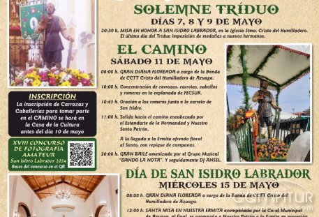 Celebración de San Isidro Labrador en Azuaga 2024