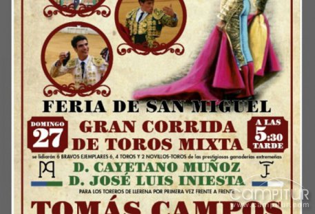 Corrida de Toros Mixta de la Feria de San Miguel en Llerena 
