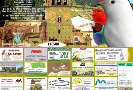 I Concurso-Exposición de Ornitología de Azuaga 