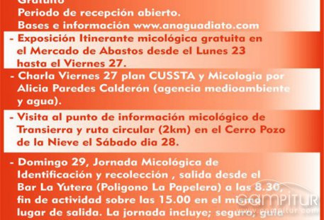 III Jornadas Micológicas en Peñarroya-Pueblonuevo 