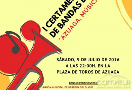 I Certamen Regional de Bandas de Música “Azuaga, Música y Cine” 