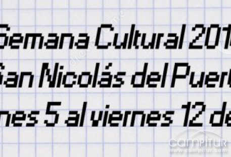 Semana Cultural 2016 de San Nicolás del Puerto 