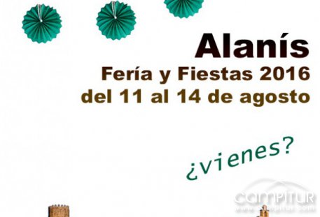 Feria 2016 de Alanís programa 