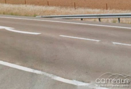 Accidente en la carretera de Granja de Torrehermosa 