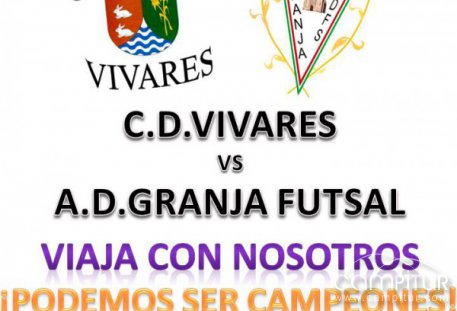 El A.D. Granja Futsal se la juega el próximo sábado frente al Vivares