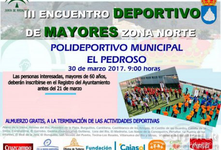III Encuentro Deportivo de Mayores Zona Norte en El Pedroso 
