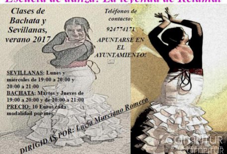 Clases de Sevillanas y Bachata en Retamal de Llerena 