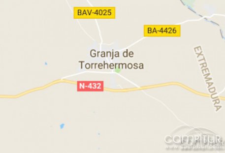 Atropellado un peatón en la N-432 en Granja de Torrehermosa 