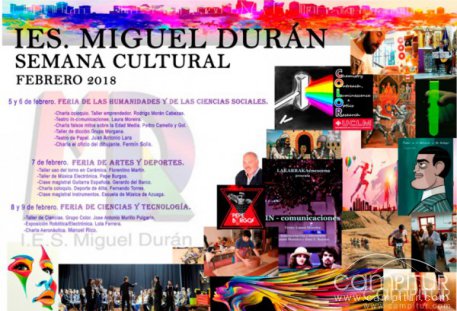 Gran afluencia en la Semana Cultural del IES Miguel Durán 