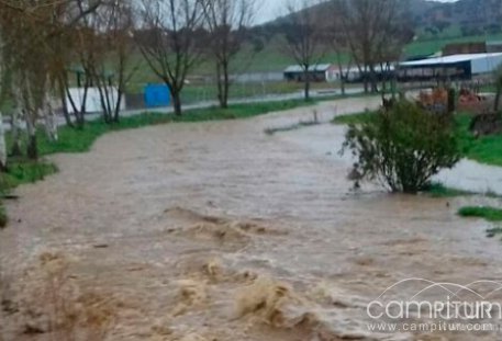 La lluvia ocasiona estragos en el Valle del Guadiato 