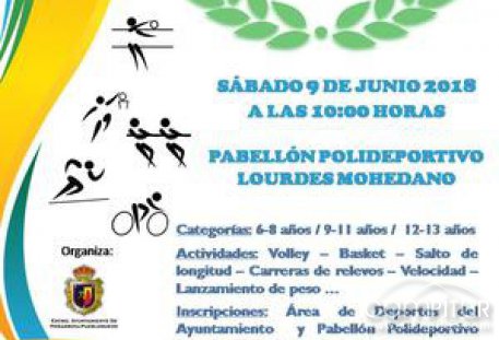 Mini Olimpiada “Lourdes Mohedano” en Peñarroya-Pueblonuevo 