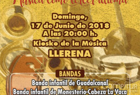 I Encuentro de Bandas de Música Infantiles en Llerena