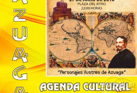 Agenda Cultural para el mes de julio de Azuaga 