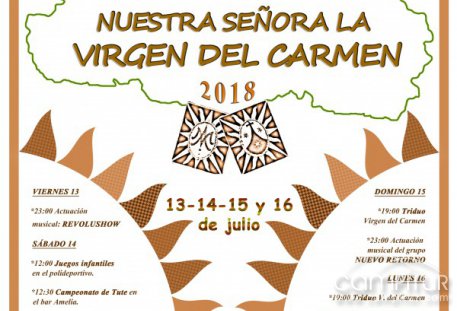 Feria y Fiesta en honor a la Virgen del Carmen en Alcornocal 