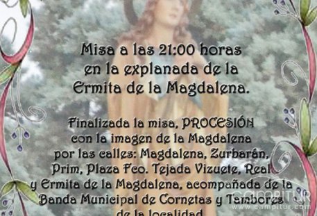 Día de la Magdalena en Granja de Torrehermosa 