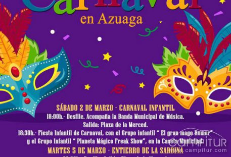 Programación Carnaval 2019 de Azuaga 