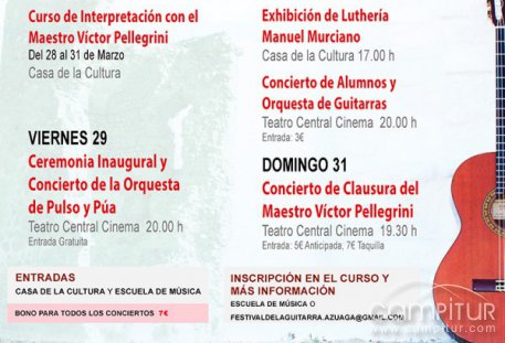 Primer Festival de Guitarra en Azuaga 