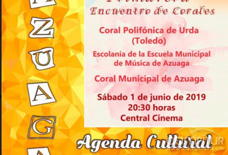 Agenda Cultura mes de junio de Azuaga 