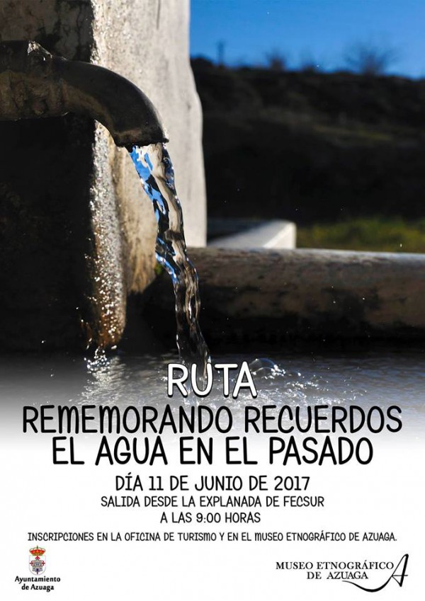 Cartel de Ruta Etnográfica  en Azuaga