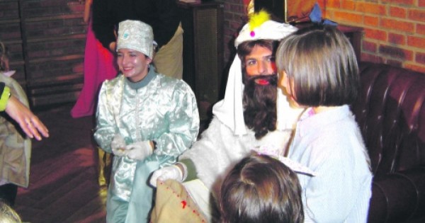 Cartel de Visita del Mensajero Real de los Reyes Magos de Oriente