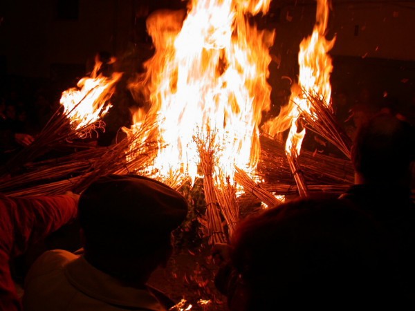 Cartel de Candelas de Nochebuena
