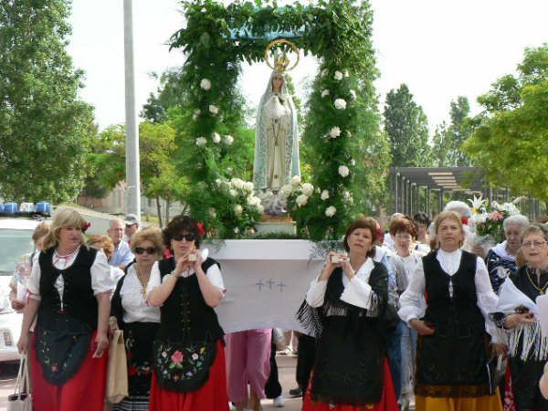 Cartel de Ntra. Sra. La Virgen de Fátima 