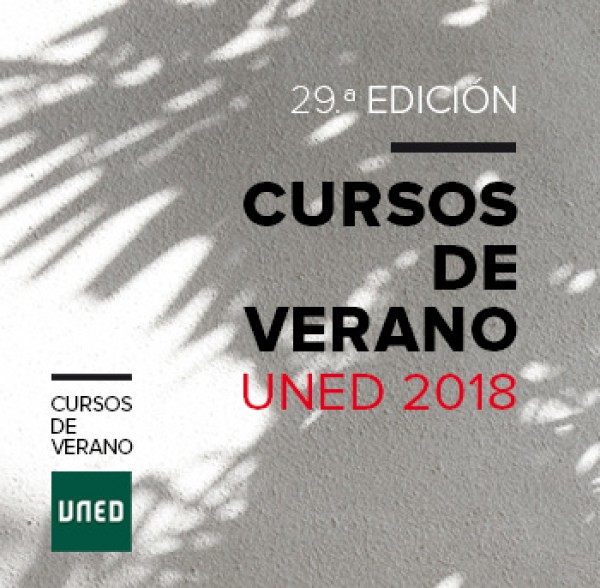 Cartel de Cursos de Verano de la Uned. 29ª Edición. Uned 2018