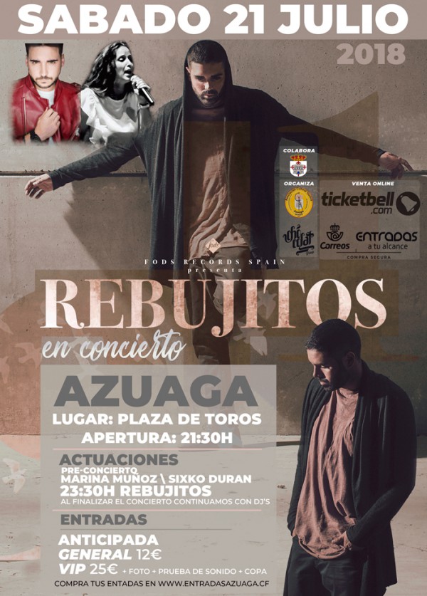 Cartel de Concierto de “Los Rebujitos”