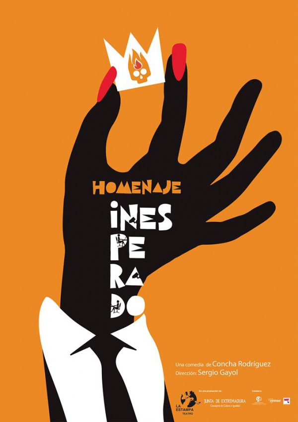 Cartel de Teatro “Homenaje inesperado” 
