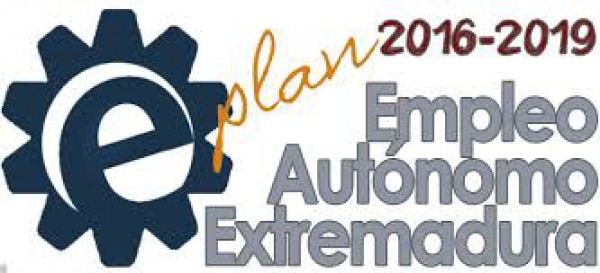 Cartel de Plan del Empleo Autónomo de Extremadura