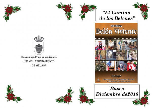 Cartel de El Camino de los Belenes