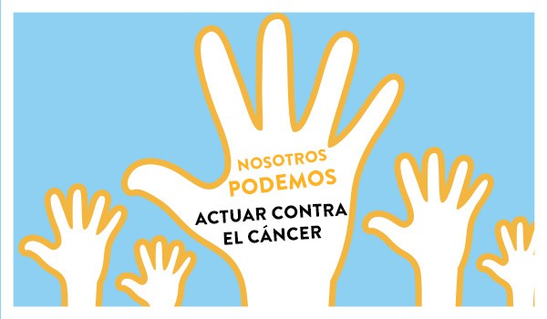 Cartel de Día Mundial del Cáncer 