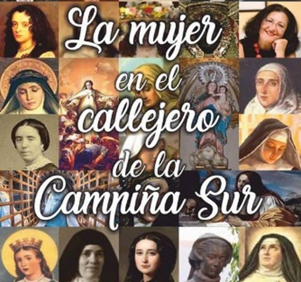 Cartel de “La mujer en el callejero de la Campiña Sur”