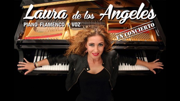 Cartel de Pianista flamenca “Laura de los Ángeles”