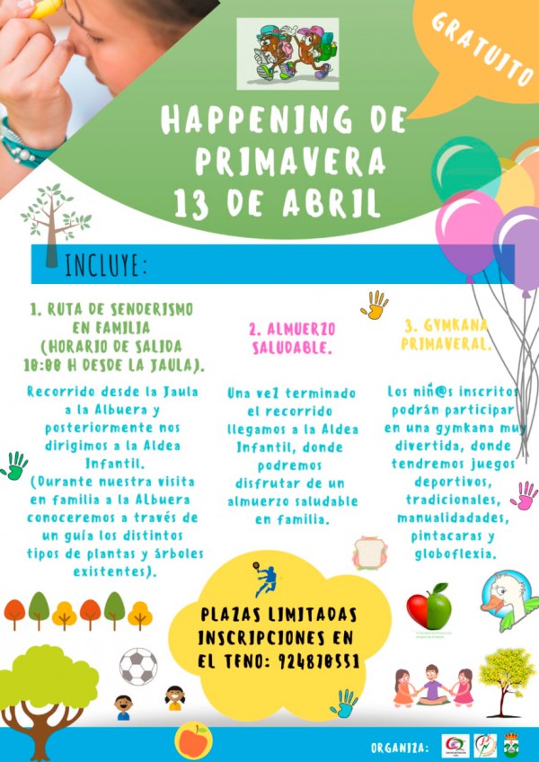 Cartel de I Happenig de Primavera
