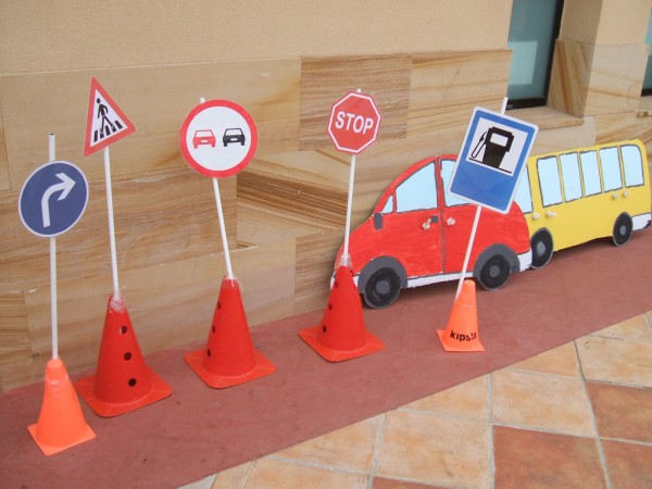 Cartel de Taller de Seguridad Vial