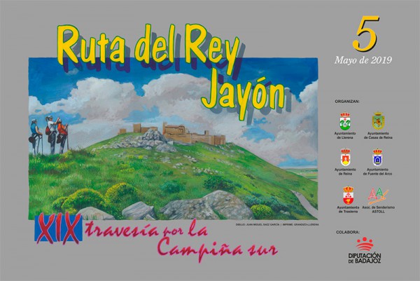 Cartel de XIX Ruta del Rey Jayón 
